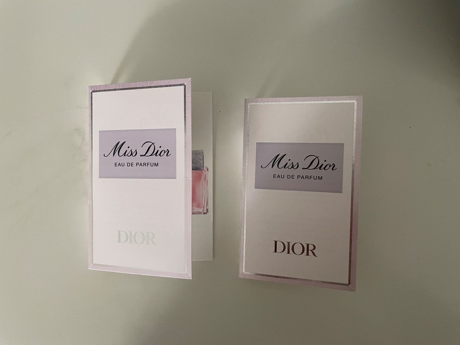 Dior Profumi & Eau de Toilette: Miss Dior 2 x 1ml – Nuovo e nell'imballaggio originale da Uetikon am See venduto da m1384