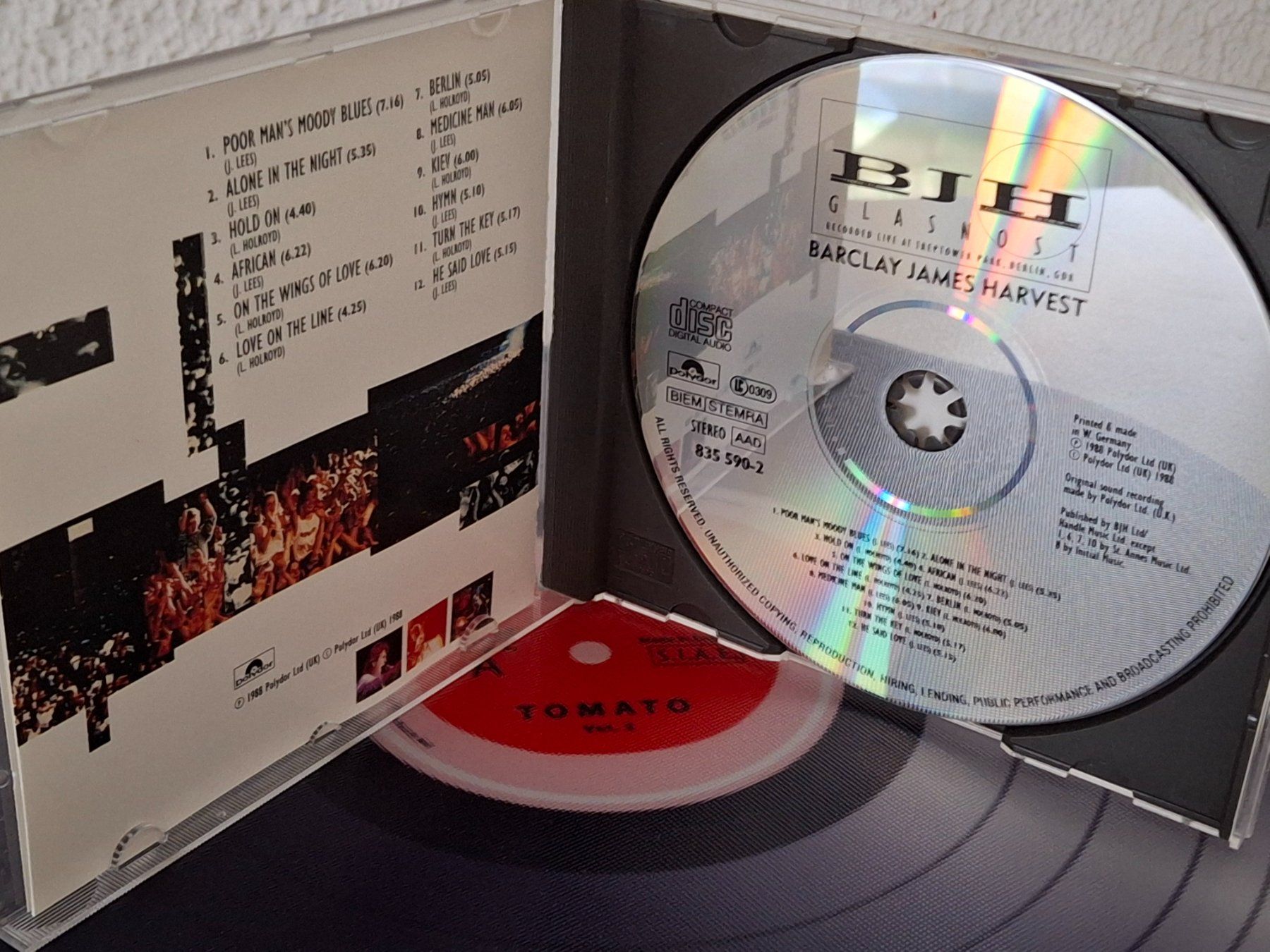 CD: CD  Barclay James Harvest - Glasnost Live – Usato da Aarberg venduto da Jackup1 2