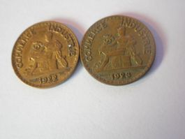 1922+1923  Bon pour 50 Centiemes
