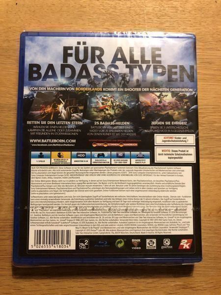 Sony Giochi: Battleborn für Sony PS4 – Nuovo e nell'imballaggio originale da Kestenholz venduto da Mad18 1