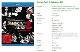 Smokin Aces 2: Assassins Bell (Bluray)
