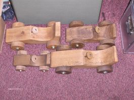 Spielzeug 4 Auto aus Natur Holz Sammeln Unikate zusammen