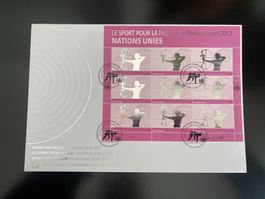 2012 / ONU UNO Genf / 2x FDC / Znr: 805-806