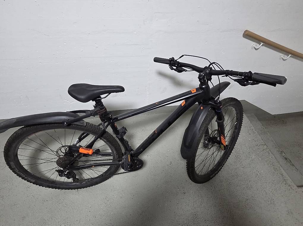 Bulls Velos: Bulls Copperhead 3 MTB  Grösse 46  schwarz/orange – Gebraucht aus Horn von gta93