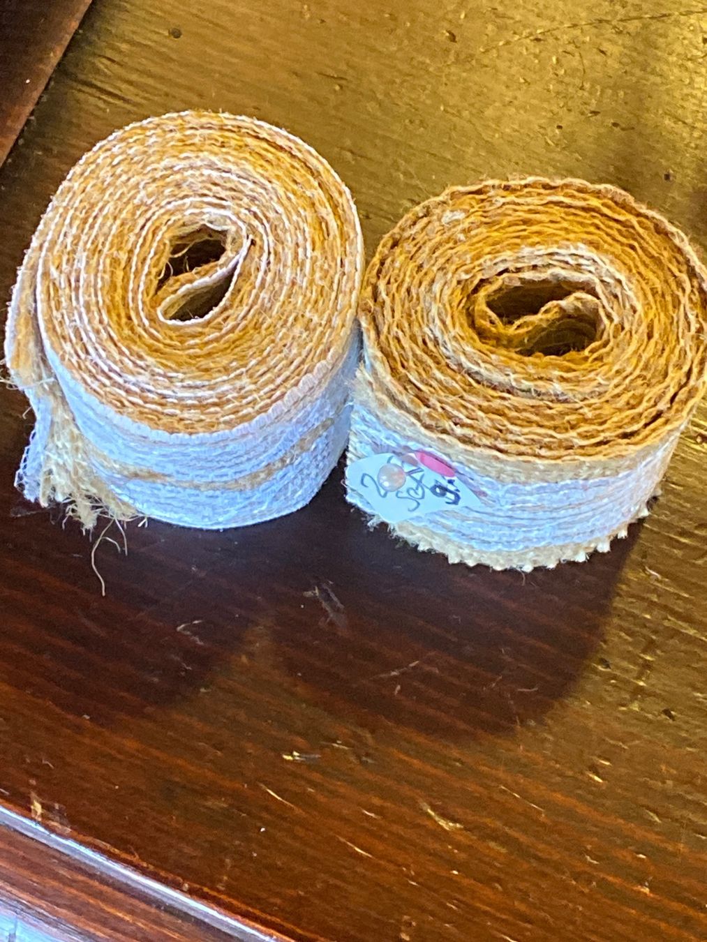 Tessuti: SPITZEN BAND-JUTE 2ER-SET – Nuovo e nell'imballaggio originale da Meienried venduto da ManuelaBoutique 3