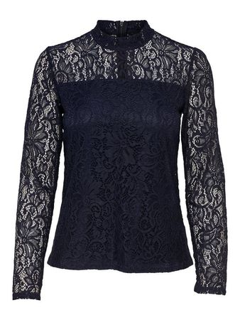 Unterlegtes Spitzen Shirt **ONLY** - wie neu - Gr. 36 / 38