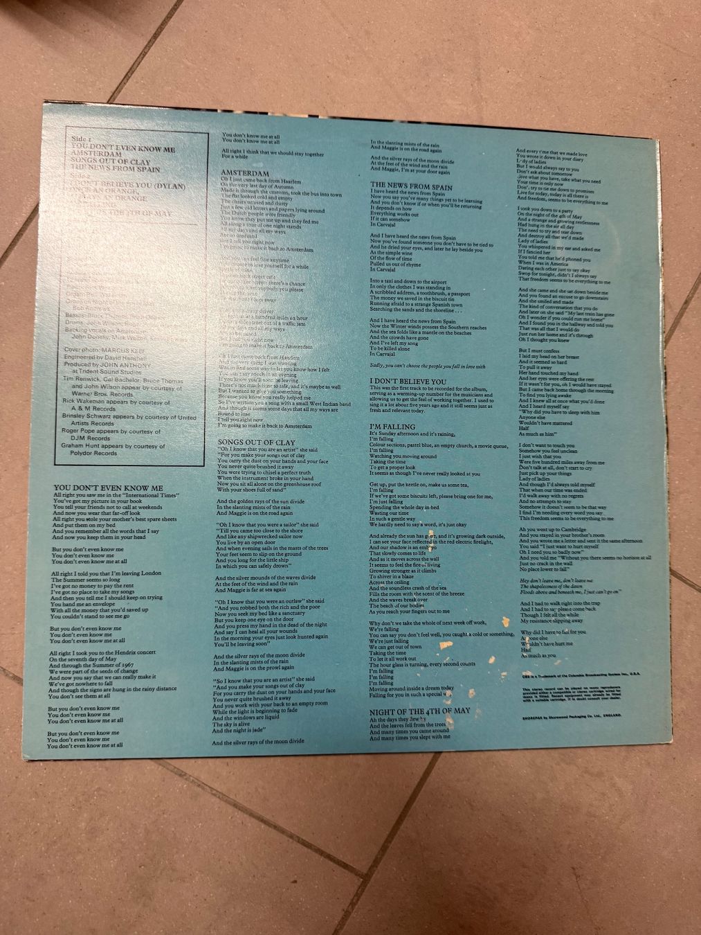 Vinyles: Schallplatte / Al Steward / Orange – D'occasion à Freidorf TG par sarotiko 1