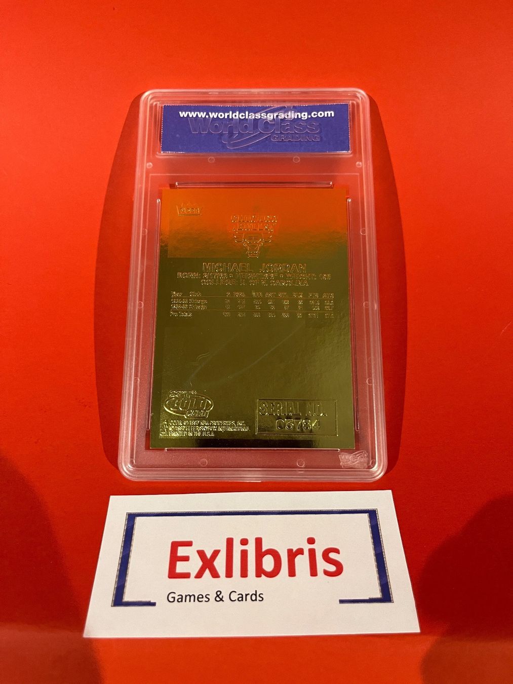 Jordan Carte collezionabili: Michael Jordan PRISM HOLO REFRACTOR – Nuovo e nell'imballaggio originale da meierskappel venduto da Exlibris 1