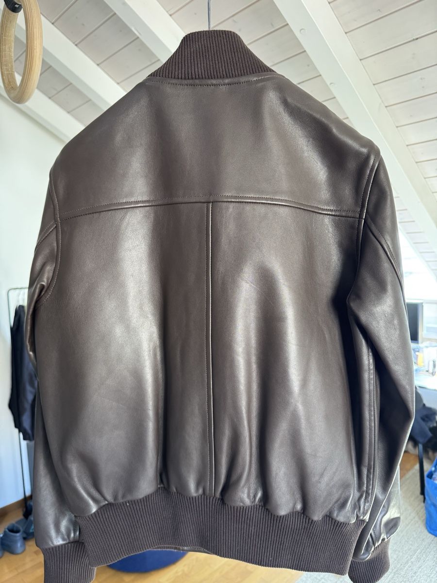 Sandro Jacken: Sandro Leather Jacket – Neu (gemäss Beschreibung) aus Coppet von 63psells 1