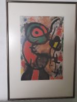 Joan Miró Kunstdruck "Knospe" gerahmt