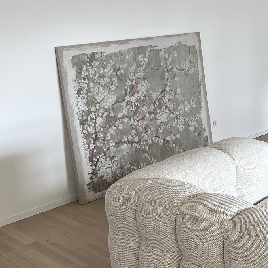 Foto & Immagini: Leinwandbild Blumenmuster 152x122cm – Nuovo (secondo la descrizione) da Spreitenbach venduto da mit_2w9p 1