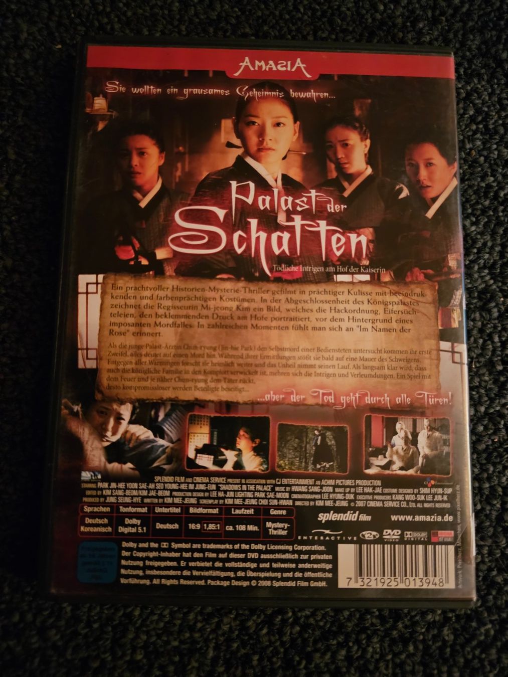 Tutti i DVDs: PALAST DER SCHATTEN(13978) – Usato da Ruswil venduto da jan_bxl5 1