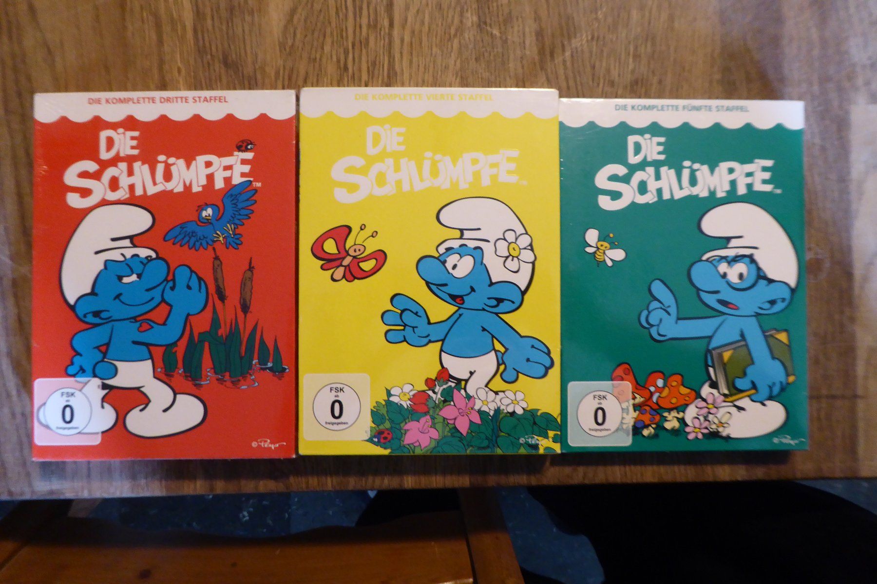 Tous les DVDs: Schlümpfe Serie Staffel 1-5 – D'occasion à Allschwil par Summelsarium 4