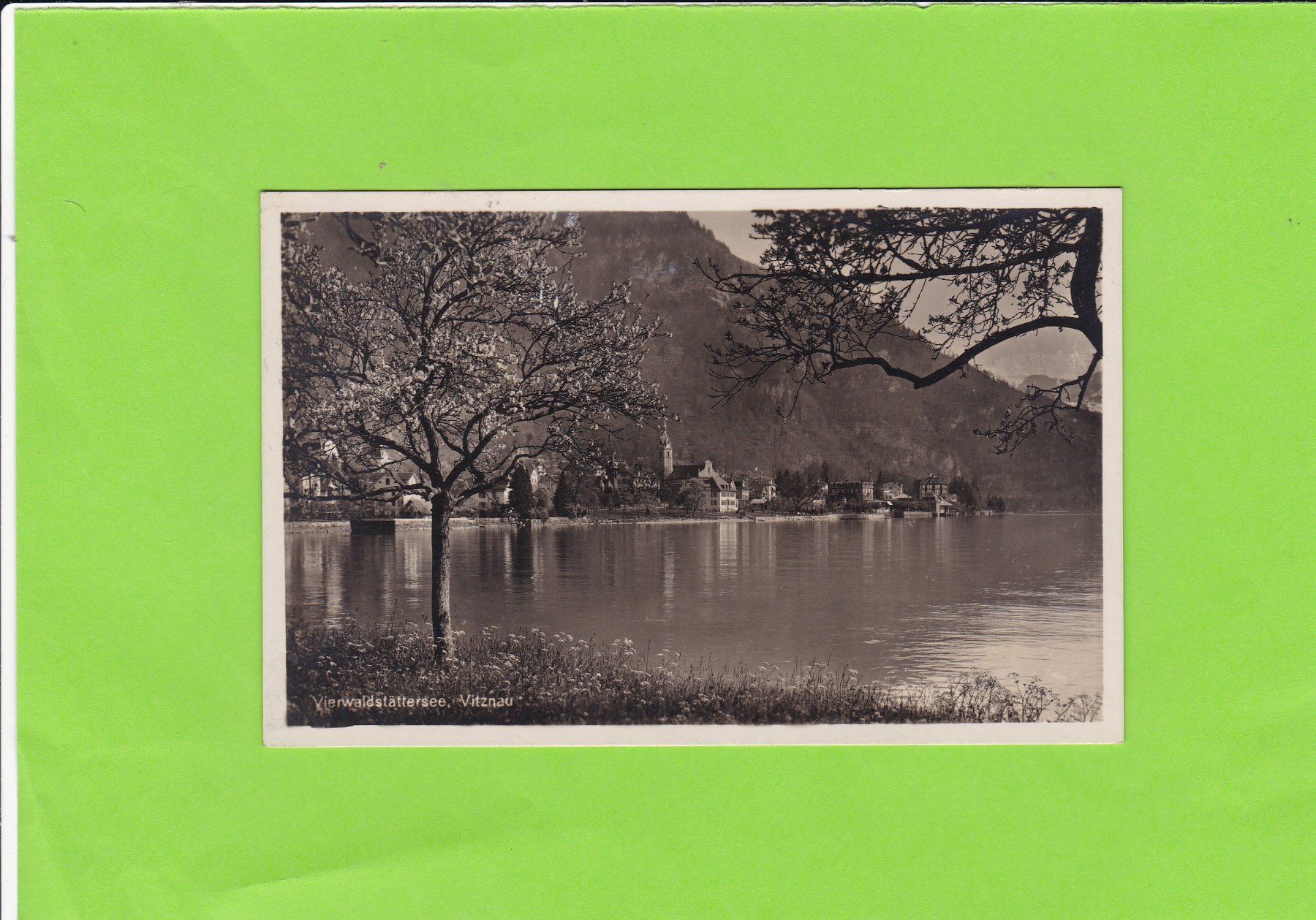 Cartoline postali: Vierwaldstättersee--Vitznau – Usato da St. Peterzell venduto da neckertal