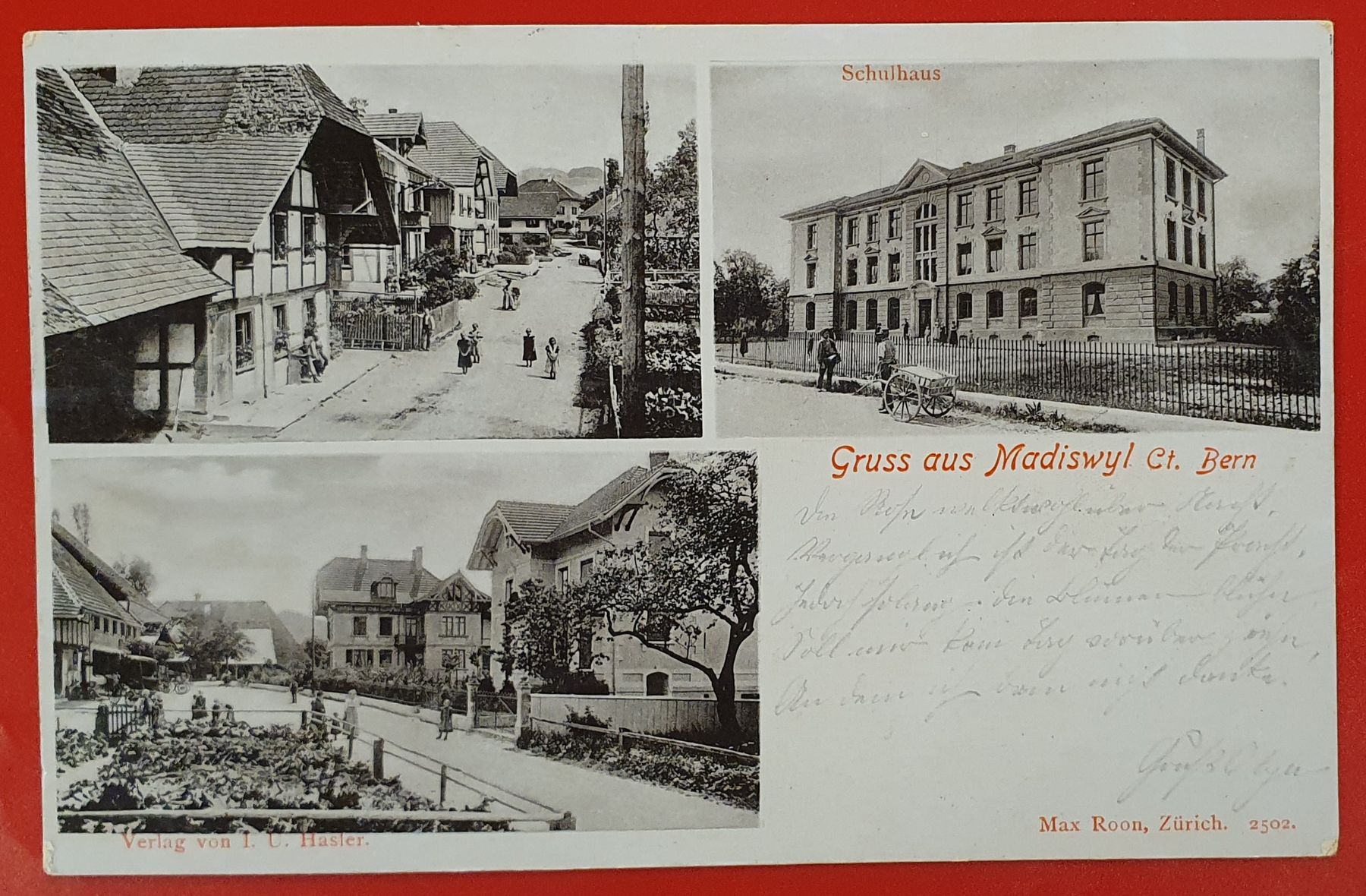 Ansichtskarten: Gruss aus Madiswil 1903 – Gebraucht aus Kreuzlingen von Rschweiz1