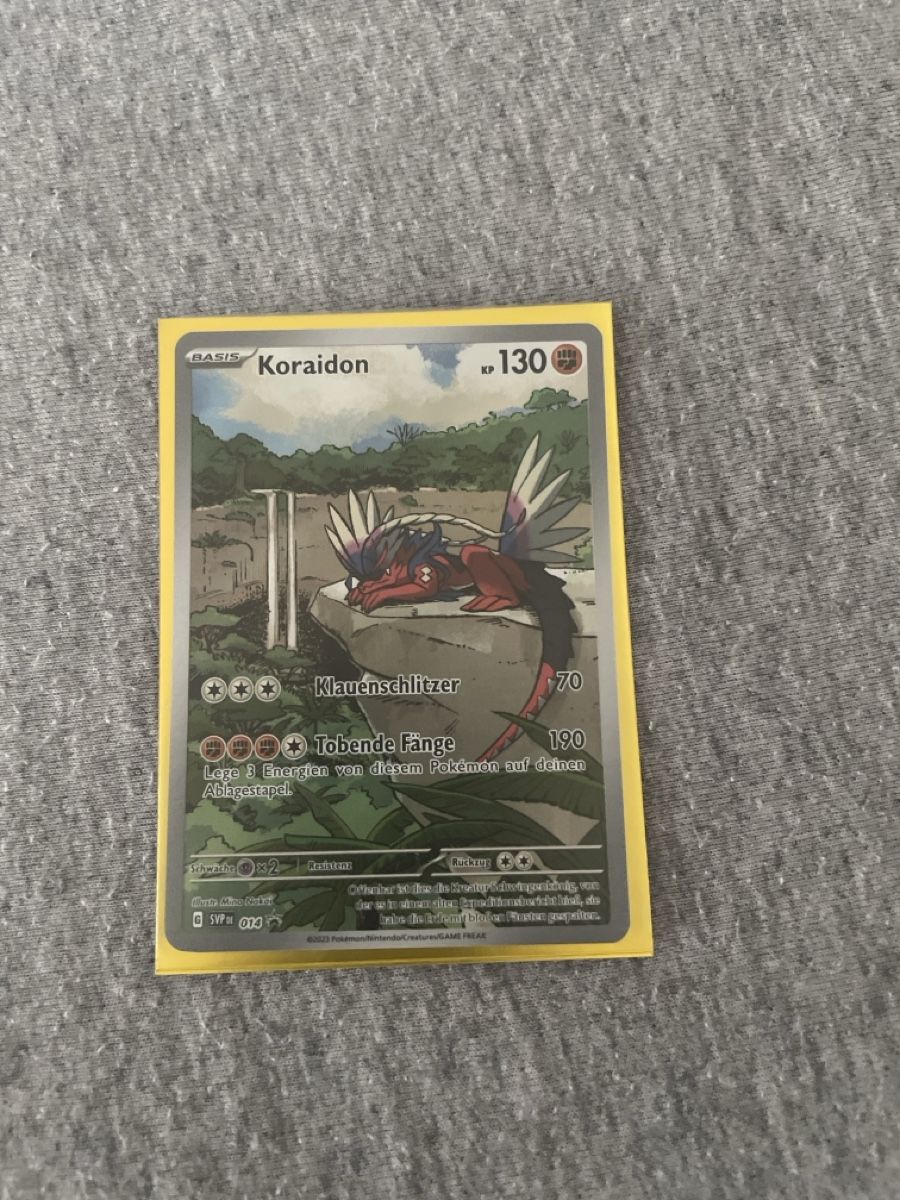 Pokémon Sammelbilder & Trading cards: Koraidon Promo – Neu (gemäss Beschreibung) aus Flawil von Duft-Alchemist