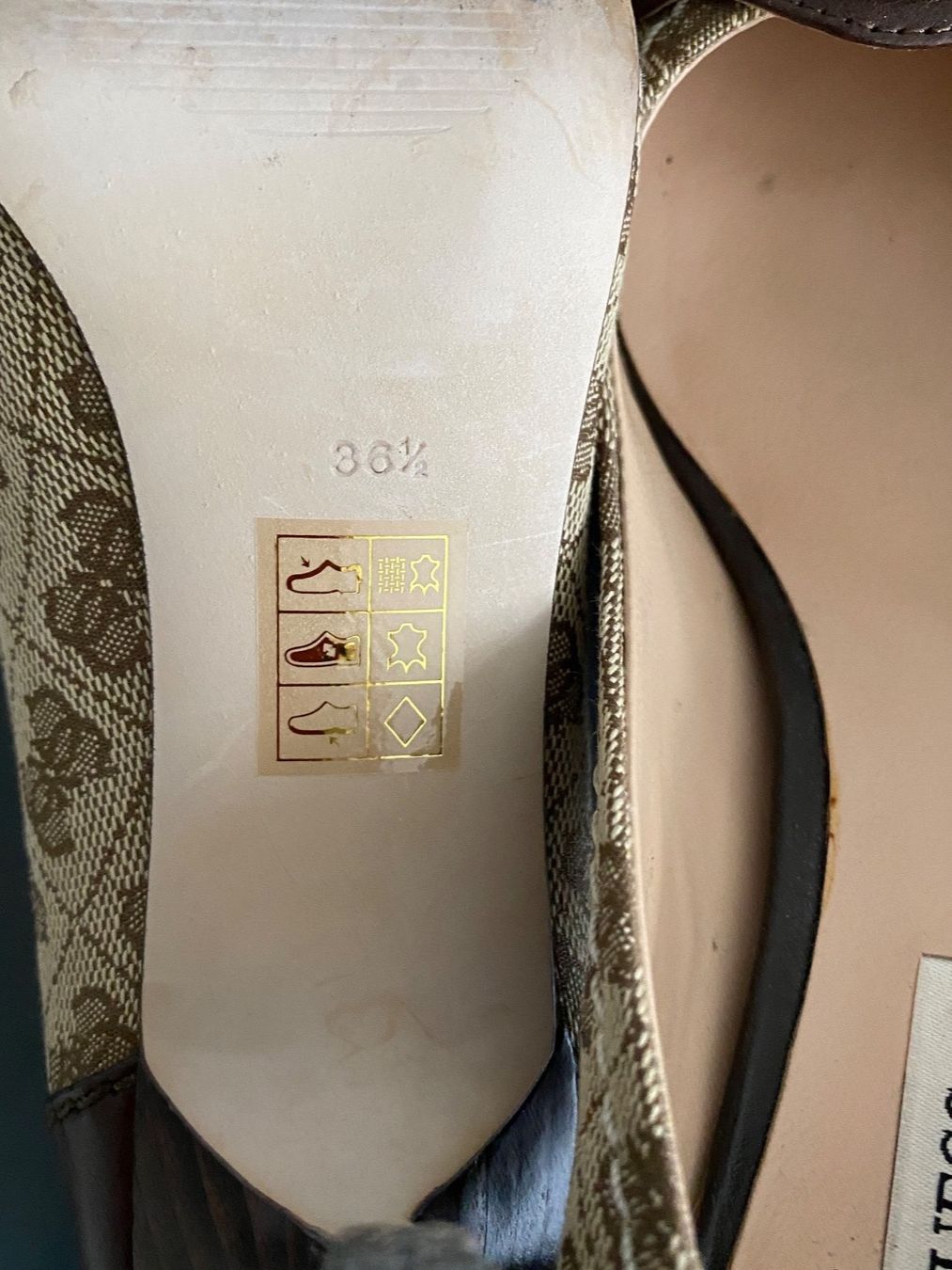 Guess Damenschuhe: Guess Schuh, Pumps mit Guess Muster – Neu (gemäss Beschreibung) aus Zug von Pereromi 4