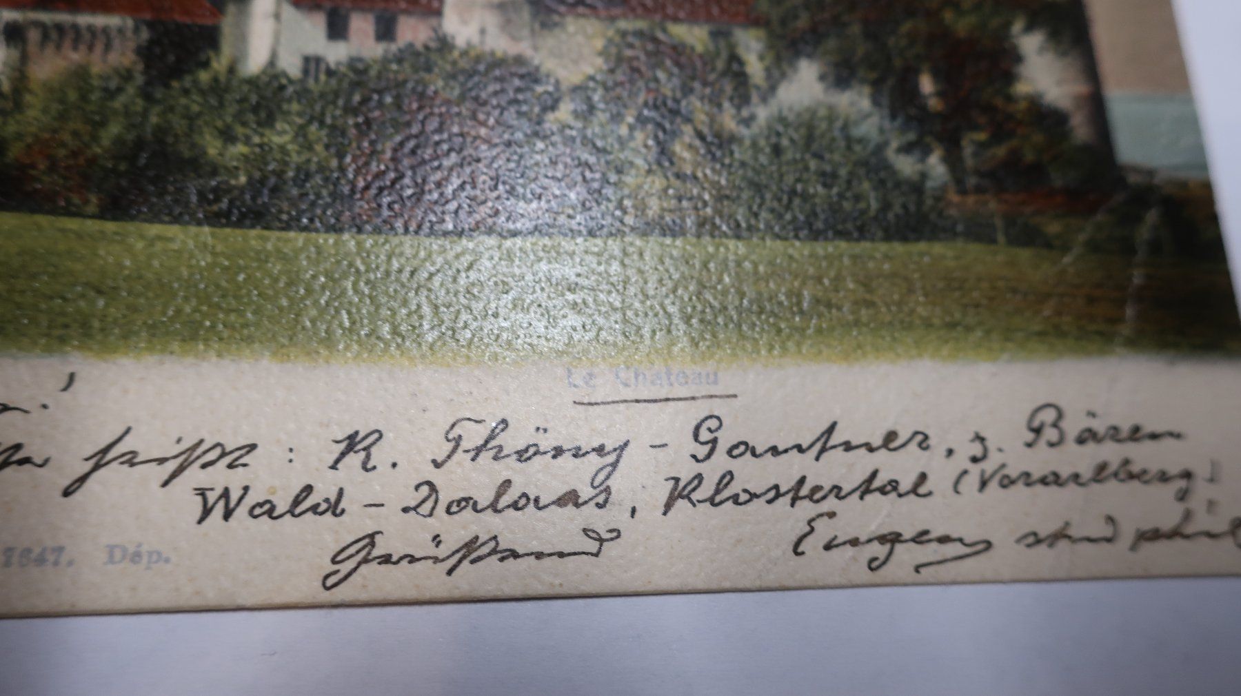 Cartes postales: Estavayer Le Château  1905 – D'occasion à Cormoret par Pascalll2001 2