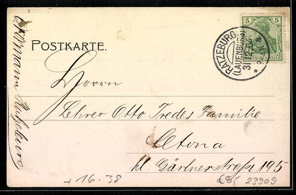 Cartoline postali: Grusskarten-AK Ratzeburg, Panoramablick  – Usato da Berlin venduto da bartko-reher 1