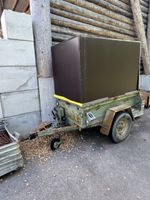 Remorque militaire vintage, parfaite pour vos projets d'été!