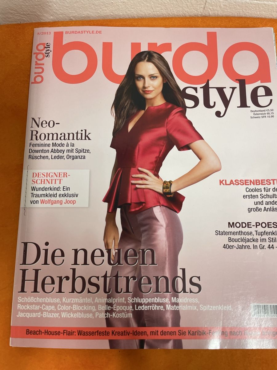Riviste & Magazine: Burda Style 8/13 – Usato da Bäretswil venduto da Evamaria1