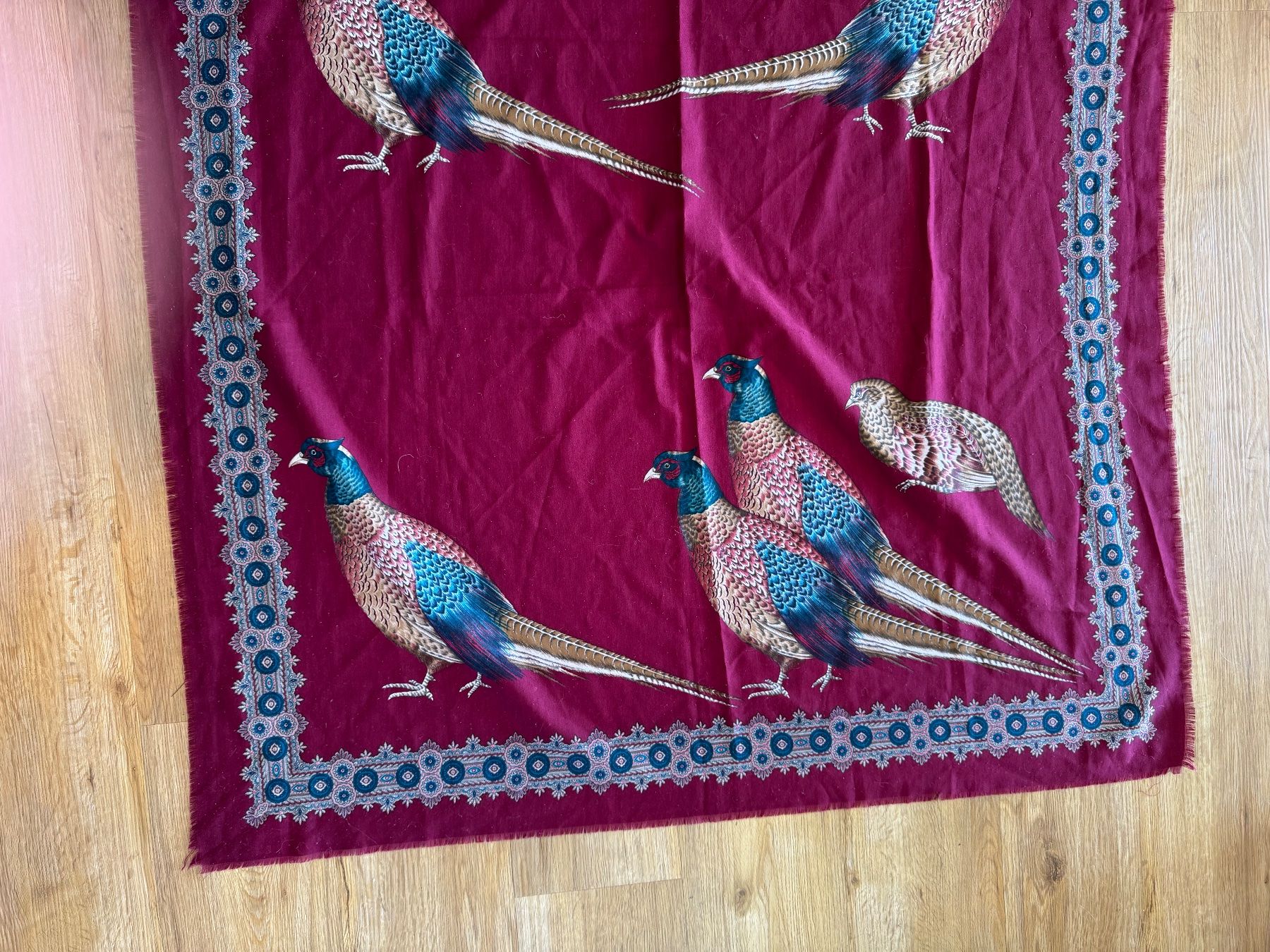 Foulard & Sciarpe: Woll-Mix Schal, blau/violett, – Usato da Bubikon venduto da hachia888 7