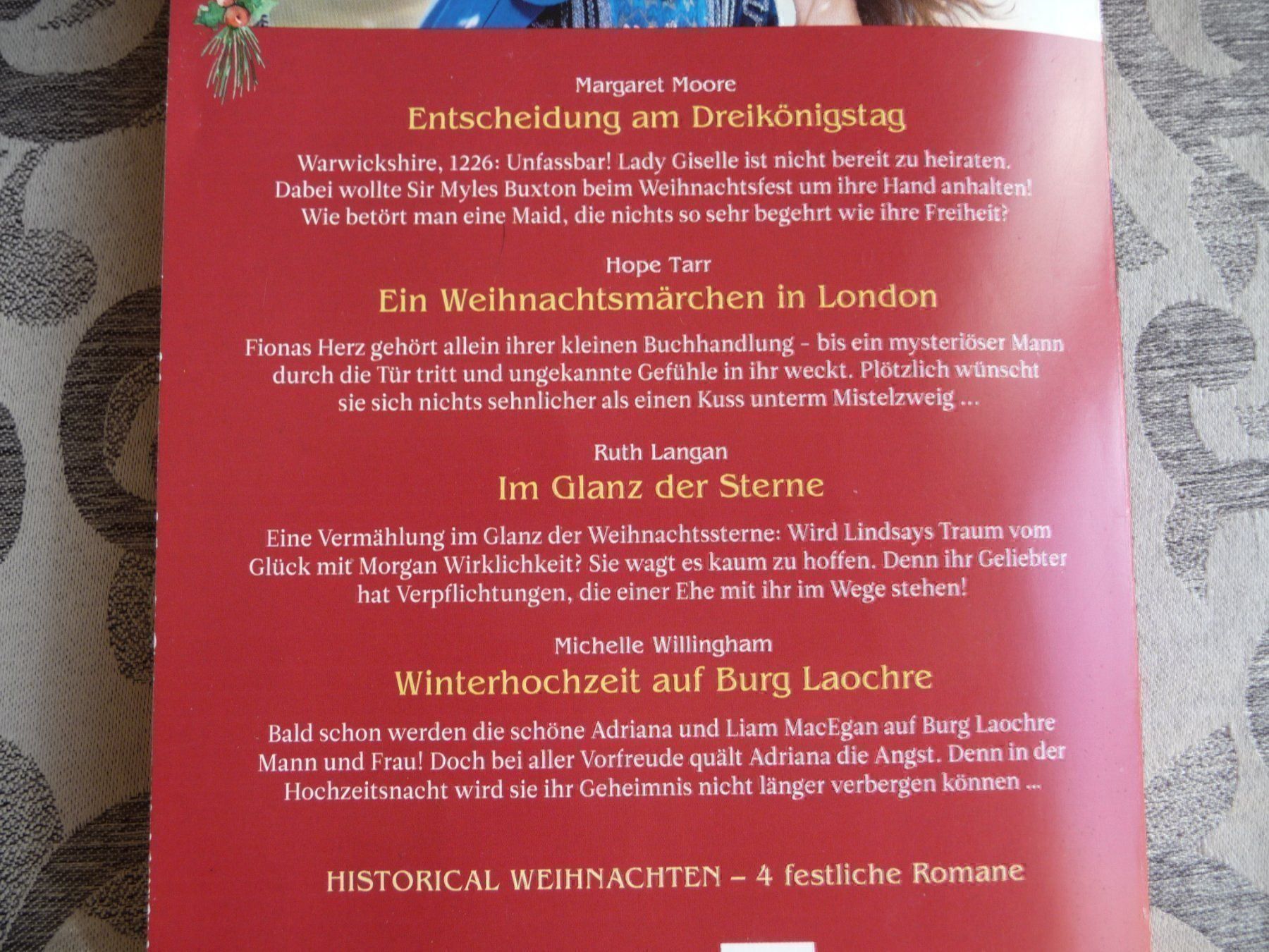 Libri: Historical Weihnachten Cora Liebesromane – Usato da Alpnach Dorf venduto da marvo 1