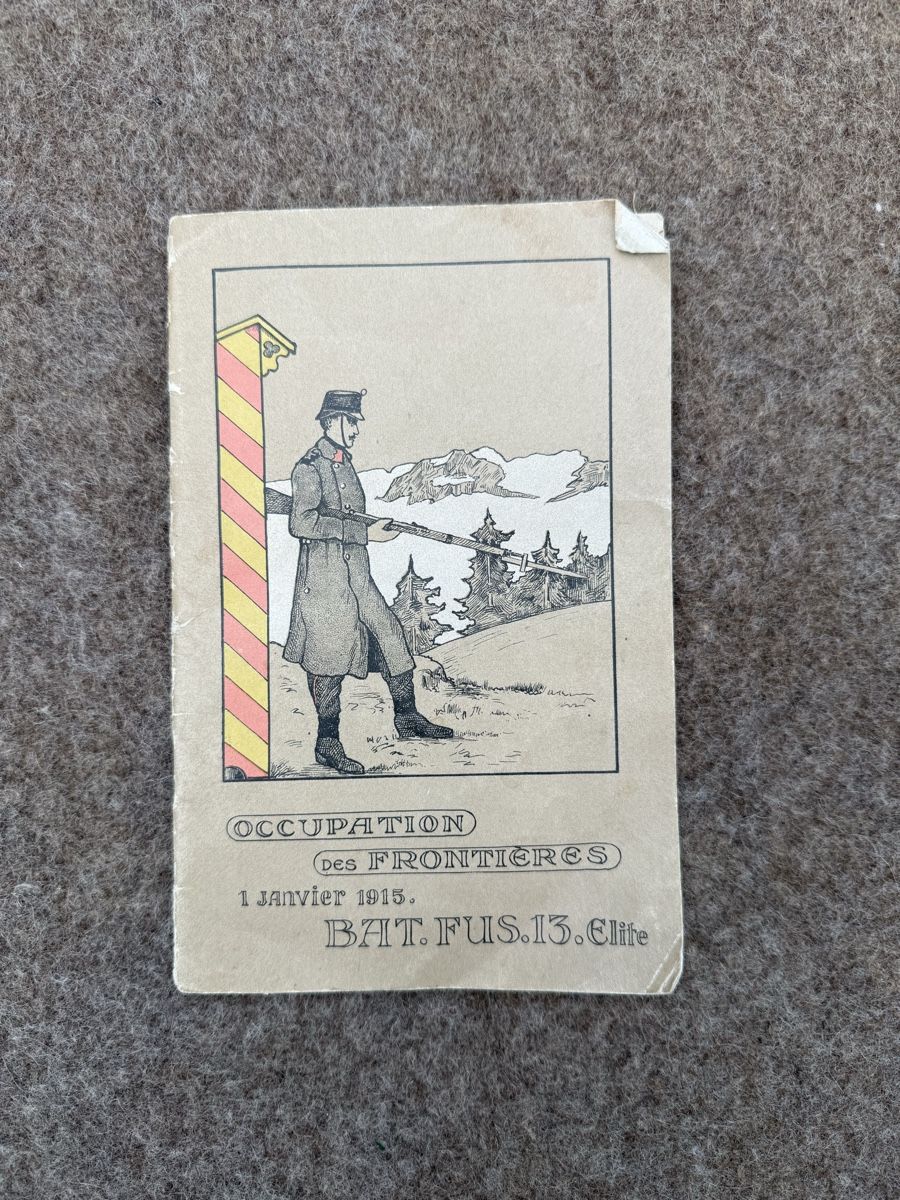 Livres: Occupation des Frontières 1915 – D'occasion à Fribourg par Ardoffel
