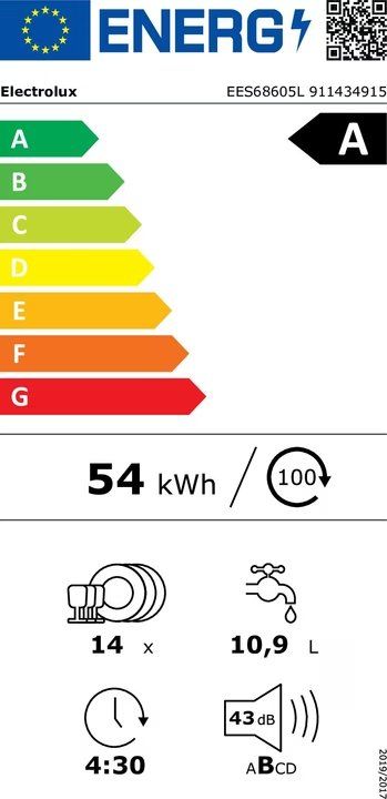Electrolux Lavastoviglie: Spülmaschine Electrolux EES68605L 600 – Nuovo e nell'imballaggio originale da Biel/Bienne venduto da Cucinelube-Biel 6