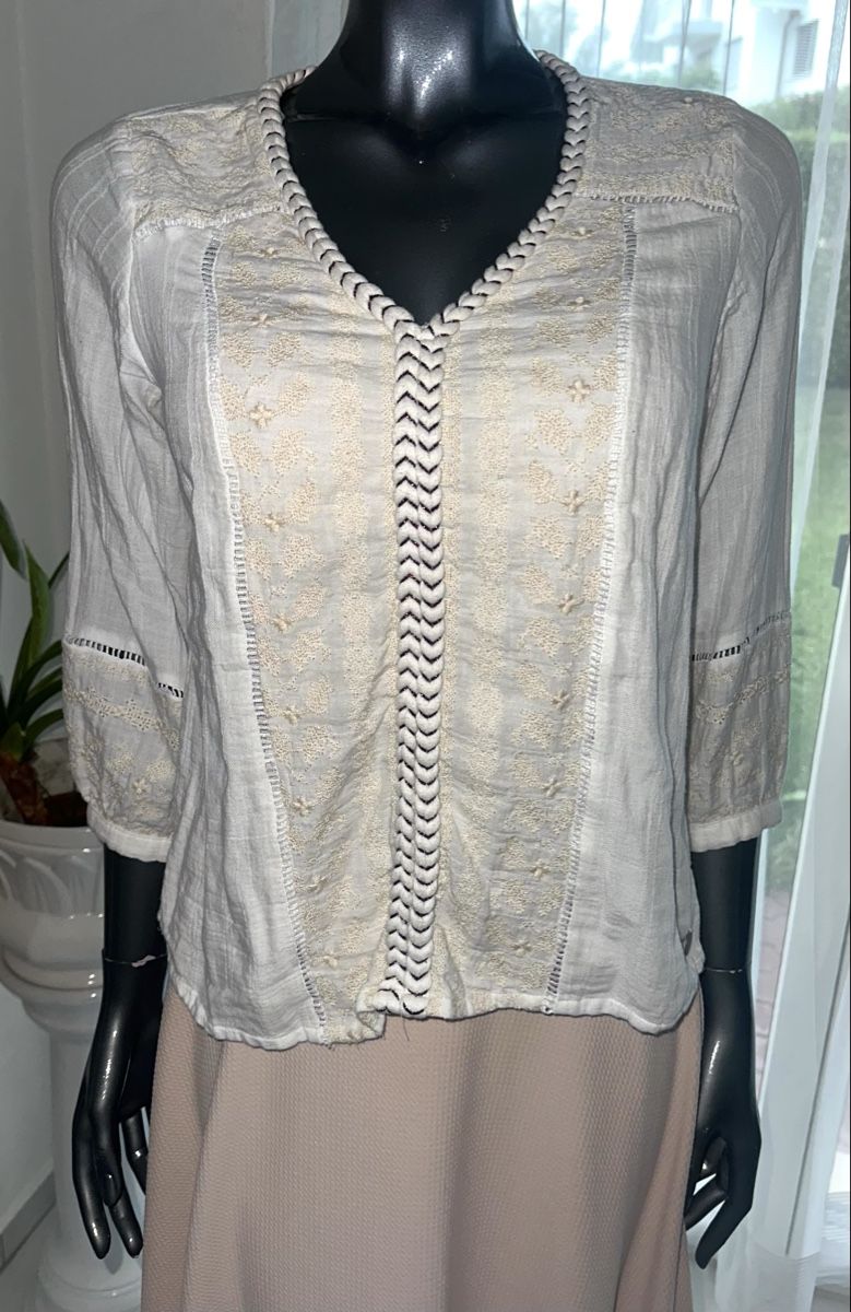 Blusen: GINA BOHO BLUSE GR. 36 neuwertig – Neu (gemäss Beschreibung) aus Unteraegeri von MH203 1
