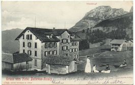 Gruss vom Hotel Bellevue AXALP animée - Stempel Hotel