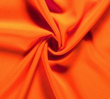 Polyester Stretch uni neon orange