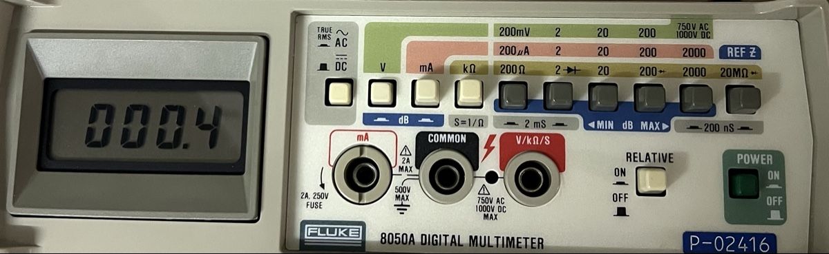 Fluke Misurare: Fluke 8050A Digital Multimeter True RMS Tischgerät – Usato da Oberhofen Thun'see venduto da SwissTreasure 1