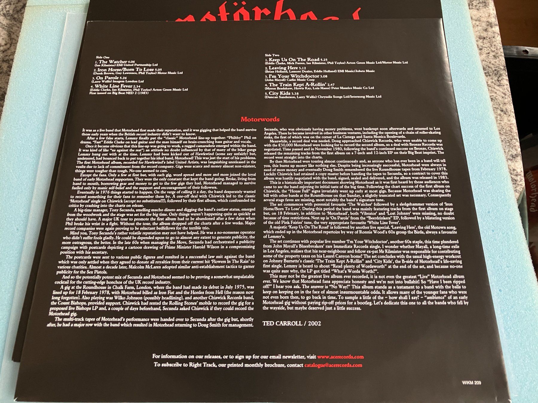 Dischi in vinile: Motörhead – Usato da Aarwangen venduto da Jukebox3 5