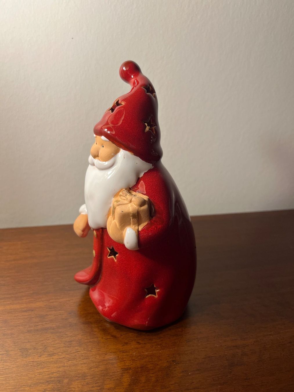 Tutte le decorazioni: Süsser Weihnachtsmann, Keramik, Teelicht, Rot – Usato da Luzern venduto da Jiggy_8898 1