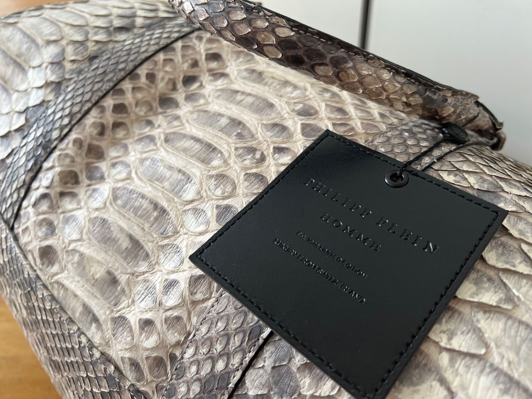 Philipp Plein Borse da donna: Philipp Plein Weekender PYTHON  Tasche/Bag -NEU- unique! – Nuovo e nell'imballaggio originale da Richterswil venduto da wahopp 9