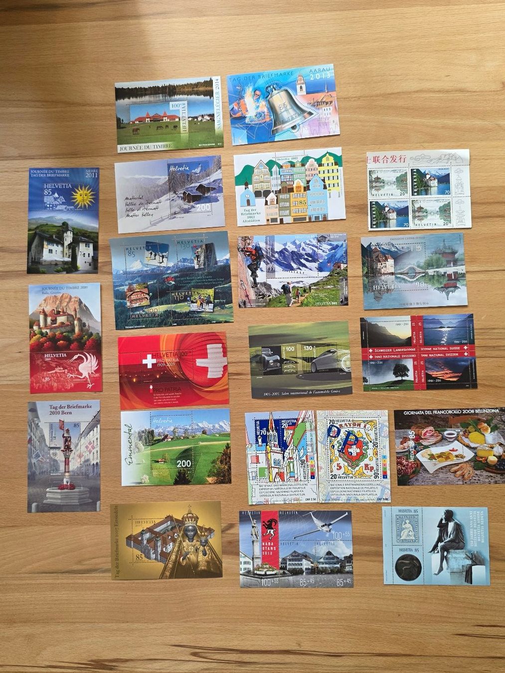 Tutti i francobolli: Schweizer Briefmarken druckfrisch – Nuovo (secondo la descrizione) da Wettswil venduto da Schnuebe