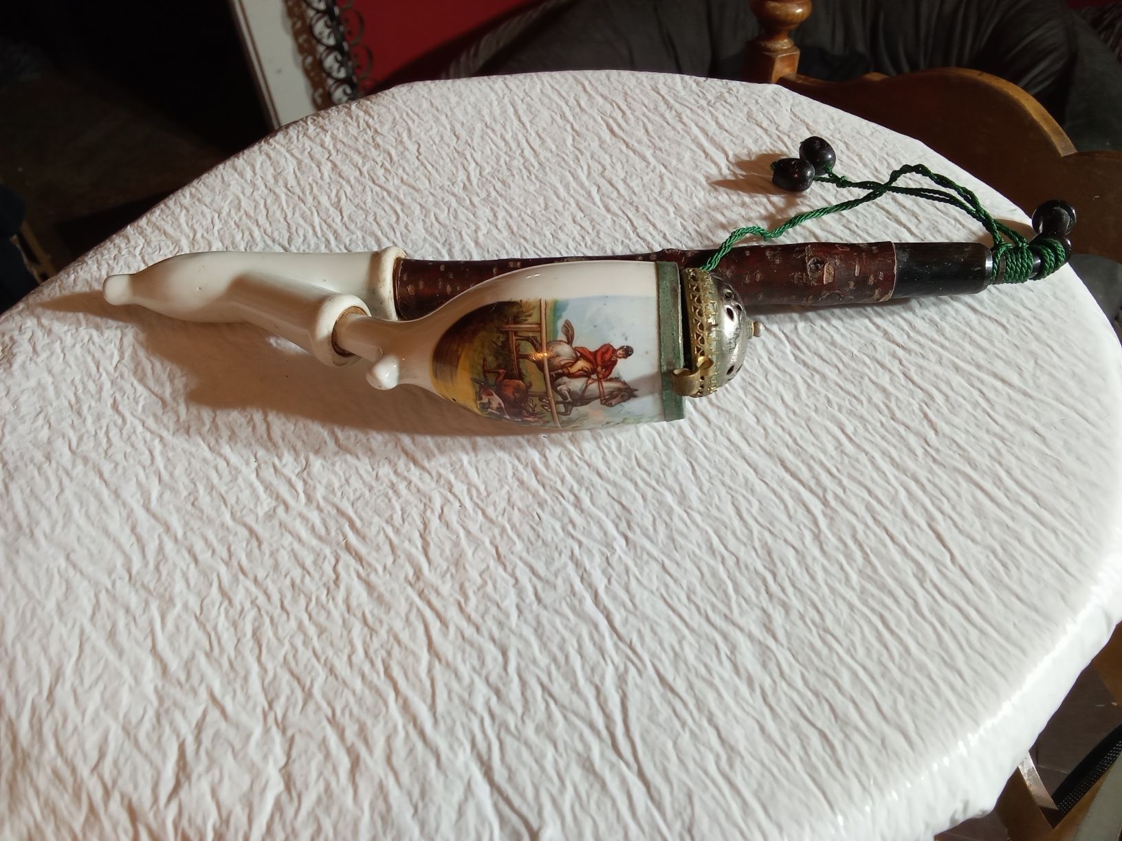 Pipe & Accessori: Antike Pfeife mit Jagdmotiv. – Usato da Ballwil venduto da Lunahimmel 5