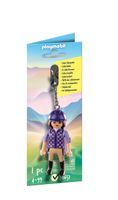 PLAYMOBIL KEYRING FIGURE 70651 HORSE RIDER new