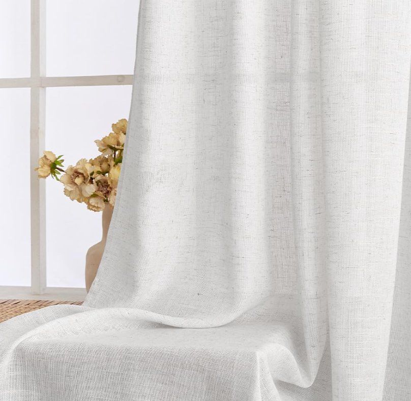 Tende: Vorhänge Leinen 2er Set BxH 140x260cm – Nuovo (secondo la descrizione) da Adlikon b.Regensdorf venduto da MK-VORHANGSERVICE 5
