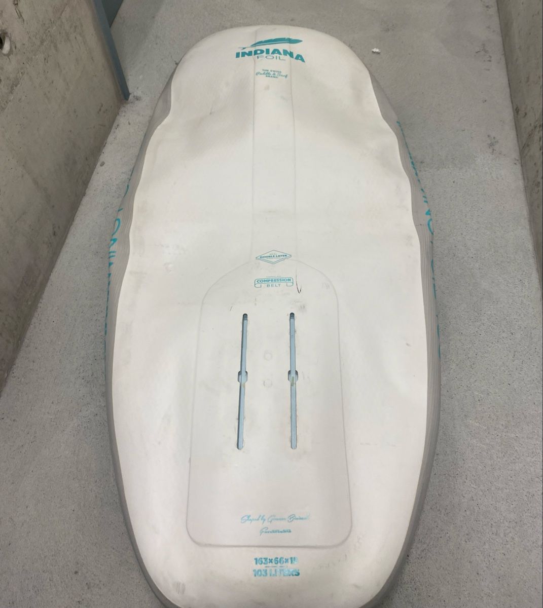 Indiana Tavole da surf e di nuoto: INDIANA WINGFOIL BOARD 103L – Usato da Walenstadt venduto da simonbaur 3