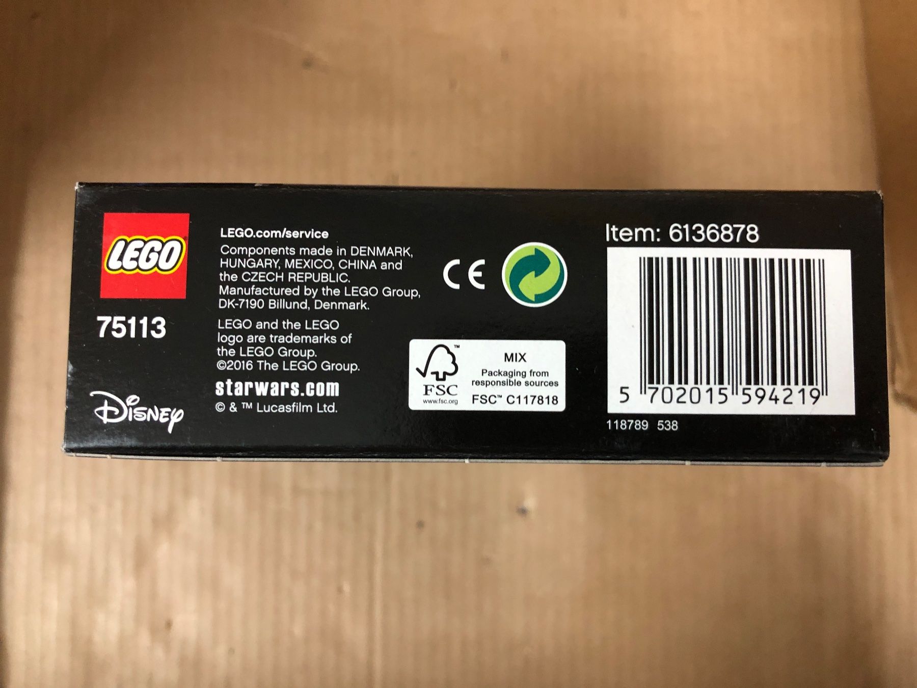 Lego Kit di costruzioni: Lego StarWars Rey (75113) – Usato da Eschlikon TG venduto da ArtRecBrick 4