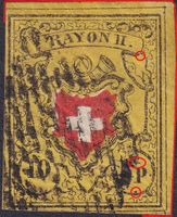 Rayon II: T.8 A3-RO (Eckrandstück) Pracht! Kat: 750.-++