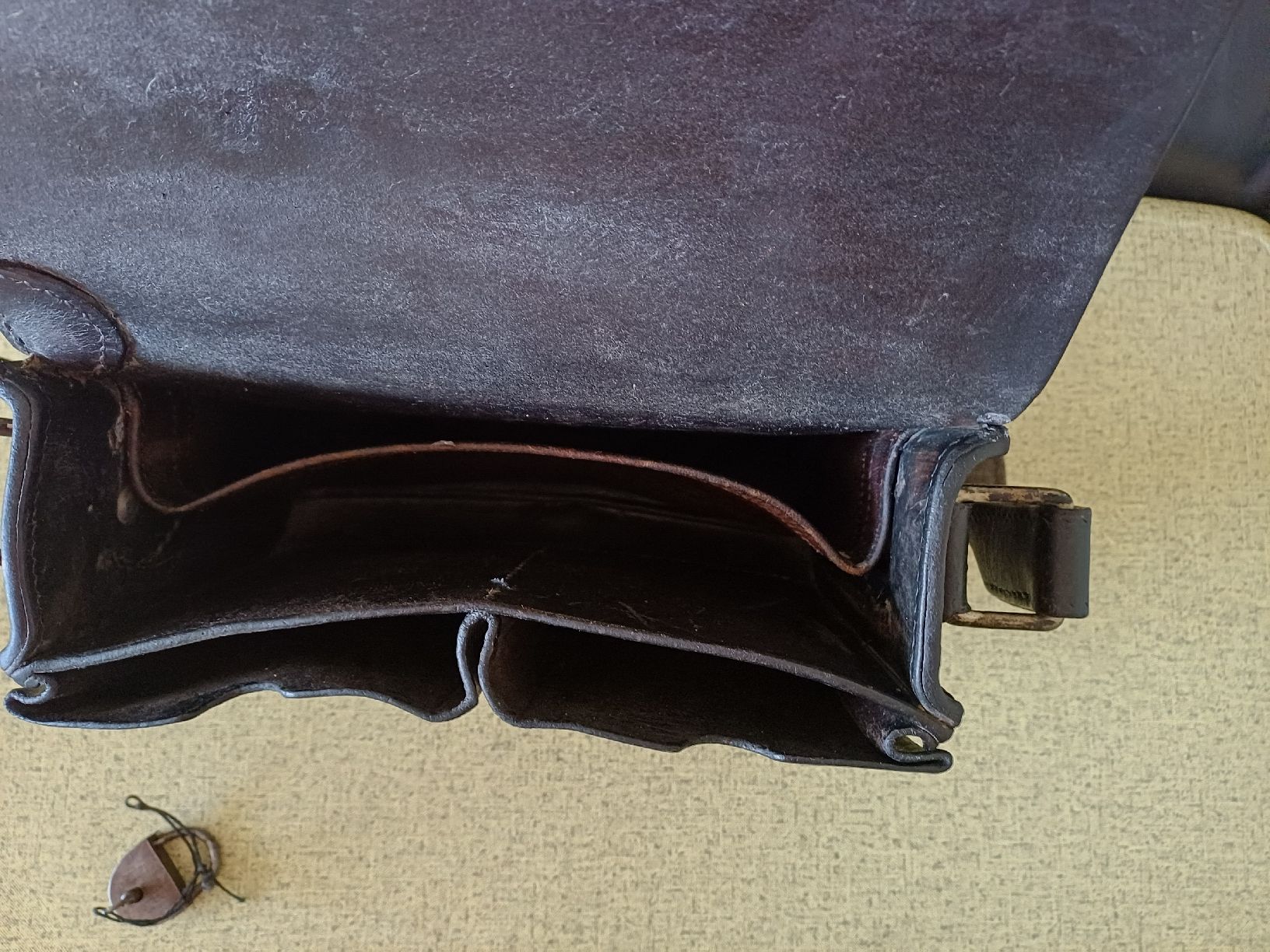 SBB/CFF/FFS Borse: Kondukteur-Tasche von1962 Leder SBB/CFF/FFS – Usato da Ebersecken venduto da Napf08 5