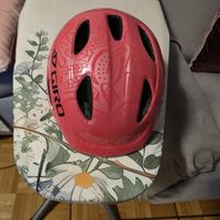 Casco Giro rosa design unico, come nuovo! Taglia xs 45/48