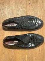 Charles Jourdan Krokodilleder-Look Lederschuhe  Grösse 40