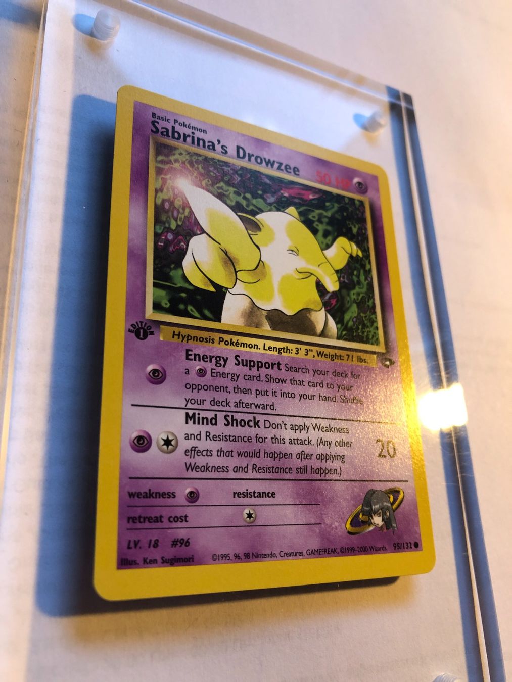 Carte collezionabili: Sabrina's Drowzee 1st Gym Challenge - MINT - ab 1.- – Usato da Giubiasco venduto da dan_pr8b 1