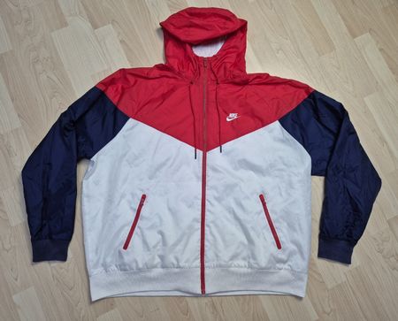 Rare Nike Windrunner rot-weiss-blau Grösse XL