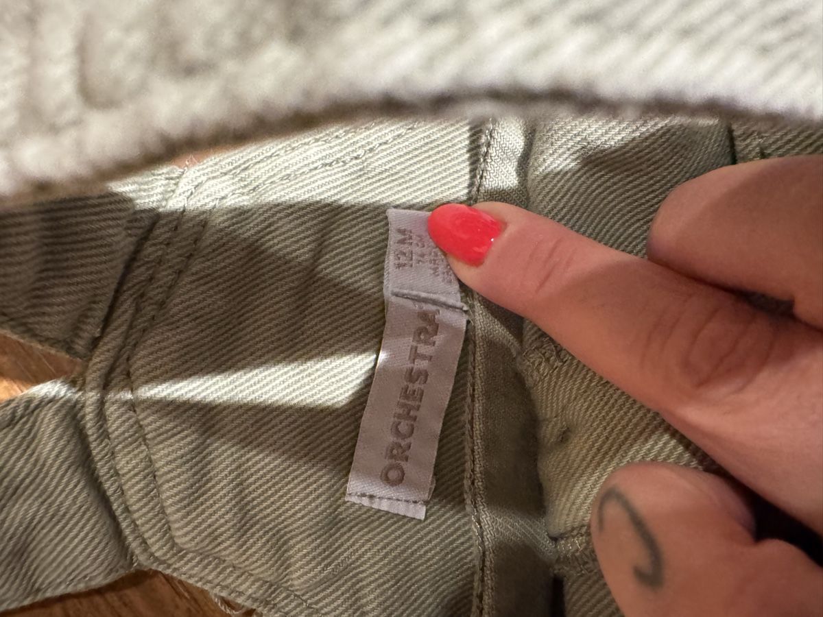 Vestiti & Gonne: Robe salopette Orchestra taille 12 mois, vert pâle – Usato da Erde venduto da Kitkatekate 1