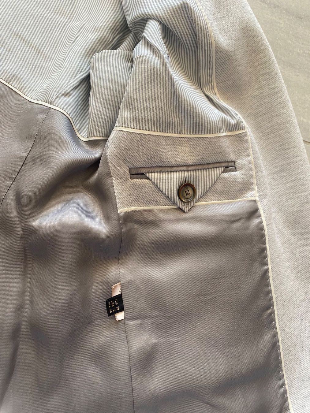 Massimo Dutti Giacche: Hellblauer Blazer von Massimo Dutti - Grösse 38 – Usato da Uetikon am See venduto da cristalllina 4